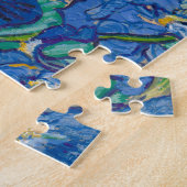 ビンセントヴァンゴッホアイリスフローラヴィンテージファインアート ジグソーパズル (側面)