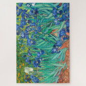 ビンセントヴァンゴッホアイリスフローラヴィンテージファインアート ジグソーパズル (縦)