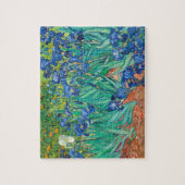 ビンセントヴァンゴッホアイリスフローラヴィンテージファインアート ジグソーパズル (縦)