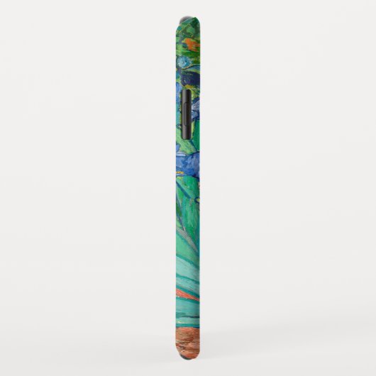 ビンセントヴァンゴッホアイリスフローラヴィンテージファインアート Case-Mate iPhoneケース (裏面/右)