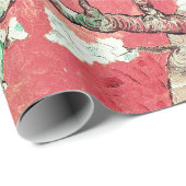 ビンセントヴァンゴッホアーモンドフラスピンキーピーチ ラッピングペーパー (ロールコーナー)