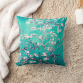 ビンセントヴァンゴッホアーモンドフラムスターコイズ クッション (ブランケット)