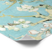 ビンセントヴァンゴッホアーモンドブロッサムアートプリントヴィンテージ ポスター (角)