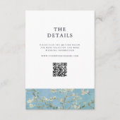 ビンセントヴァンゴッホアーモンドブロッサム結婚フローラ エンクロージャーカード (正面)