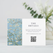 ビンセントヴァンゴッホアーモンドブロッサム結婚フローラ エンクロージャーカード (スタンド正面)