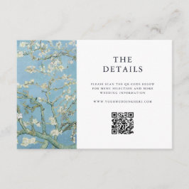 ビンセントヴァンゴッホアーモンドブロッサム結婚フローラ エンクロージャーカード