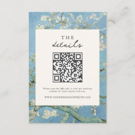 ビンセントヴァンゴッホアーモンドブロッサム結婚フローラ エンクロージャーカード