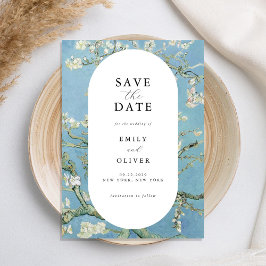 ビンセントヴァンゴッホアーモンドブロッサム結婚フローラ セーブザデート