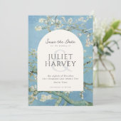 ビンセントヴァンゴッホアーモンドブロッサム結婚フローラ セーブザデート (スタンド正面)