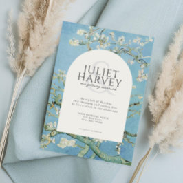 ビンセントヴァンゴッホアーモンドブロッサム結婚フローラ 招待状