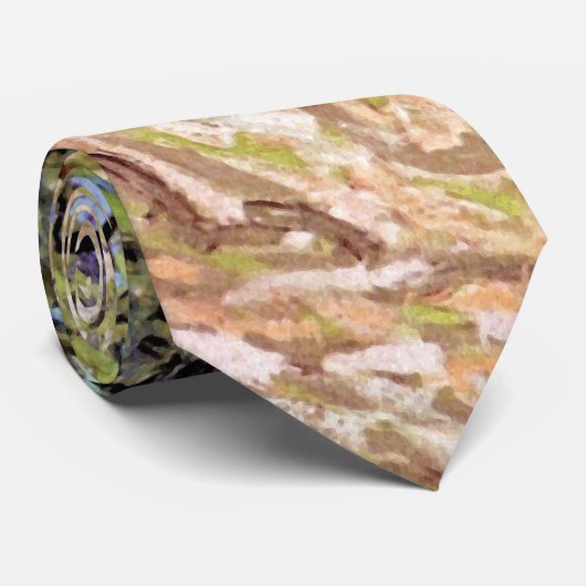 ビンセントヴァンゴッホオリーブオーチャードファインアート ネクタイ (ロール)