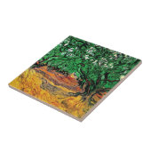 ビンセントヴァンゴッホオリーブツリーズファインアート タイル (側面)