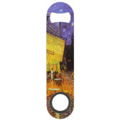 ビンセントヴァンゴッホカフェテラスアットナイトファインアート スピード栓抜き (裏面)