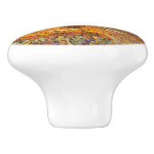 ビンセントヴァンゴッホカフェテラスアットナイトファインアート セラミックノブ (側面)