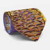 ビンセントヴァンゴッホカフェテラスアットナイトファインアート ネクタイ (ロール)