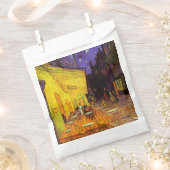 ビンセントヴァンゴッホカフェテラスアットナイトファインアート フェイバーバッグ (クリップ留めされた状態)