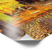 ビンセントヴァンゴッホカフェテラスアットナイトファインアート フォトプリント            (角)