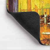 ビンセントヴァンゴッホカフェテラスアットナイトファインアート マウスパッド (コーナー)