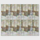 ビンセントヴァンゴッホカフェテーブルウィズアブシンテ ラッピングペーパー (フラット)