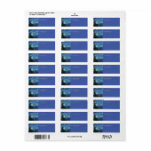 ビンセントヴァンゴッホザスターリーナイトファインアート ラベル (フルシート)