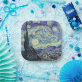 ビンセントヴァンゴッホザスターリーナイト紙プレート ペーパープレート (パーティー)