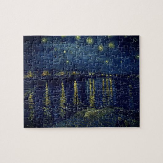 ビンセントヴァンゴッホスターリーナイトオンザローネパズル ジグソーパズル (横)