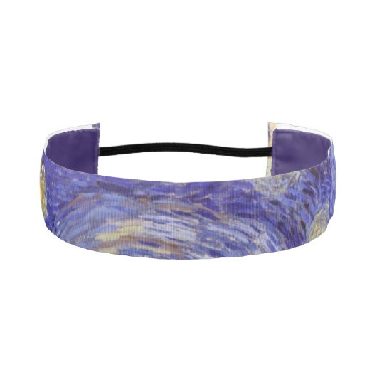 ビンセントヴァンゴッホスターリーナイトヴィンテージファインアート アスレチックヘッドバンド (正面)