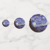 ビンセントヴァンゴッホスターリーナイトヴィンテージファインアート コンフェッティ (正面)