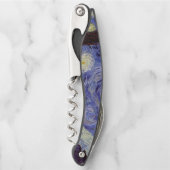 ビンセントヴァンゴッホスターリーナイトヴィンテージファインアート ソムリエナイフ (正面)