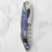 ビンセントヴァンゴッホスターリーナイトヴィンテージファインアート ソムリエナイフ (裏面)