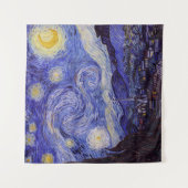 ビンセントヴァンゴッホスターリーナイトヴィンテージファインアート タペストリー (正面)