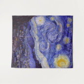 ビンセントヴァンゴッホスターリーナイトヴィンテージファインアート タペストリー (正面(横))