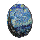 ビンセントヴァンゴッホスターリーナイトヴィンテージファインアート ダーツボード (正面右)