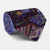 ビンセントヴァンゴッホスターリーナイトヴィンテージファインアート ネクタイ (ロール)