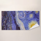 ビンセントヴァンゴッホスターリーナイトヴィンテージファインアート バスタオル (バスタオル)