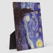 ビンセントヴァンゴッホスターリーナイトヴィンテージファインアート フォトプラーク (側面)