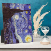 ビンセントヴァンゴッホスターリーナイトヴィンテージファインアート フォトプラーク (側面)