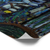 ビンセントヴァンゴッホスターリーナイトヴィンテージファインアート ポスター (角)