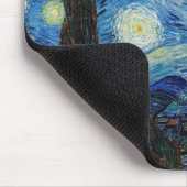 ビンセントヴァンゴッホスターリーナイトヴィンテージファインアート マウスパッド (コーナー)