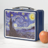 ビンセントヴァンゴッホスターリーナイトヴィンテージファインアート メタルランチボックス (インサイチュ)