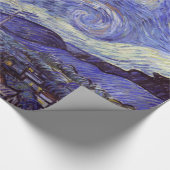 ビンセントヴァンゴッホスターリーナイトヴィンテージファインアート ラッピングペーパー (角)