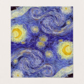 ビンセントヴァンゴッホスターリーナイトヴィンテージファインアート 名刺 (外部フラット)