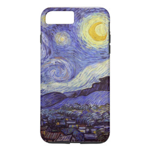 ビンセントヴァンゴッホスターリーナイトヴィンテージファインアート iPhone 8 PLUS/7 PLUSケース