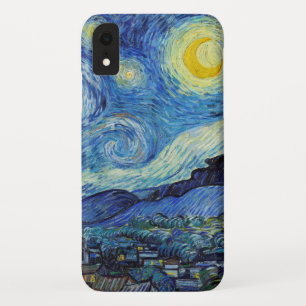 ビンセントヴァンゴッホスターリーナイトヴィンテージファインアート iPhone XRケース