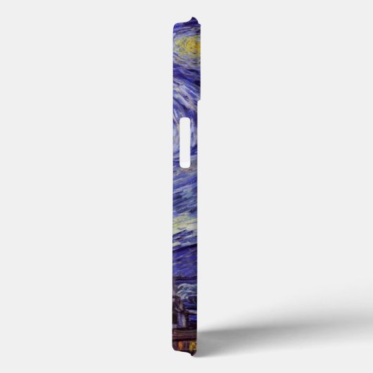 ビンセントヴァンゴッホスターリーナイトヴィンテージファインアート Case-Mate iPhoneケース (裏面 / 右)