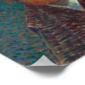 ビンセントヴァンゴッホセルフポートレートヴィンテージファインアート ポスター (角)