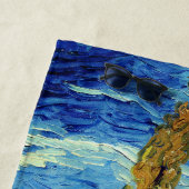 ビンセントヴァンゴッホトゥーポプラーアットサンレミー ビーチタオル (インサイチュ)