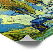 ビンセントヴァンゴッホトゥーポプラーアットサンレミー ポスター (角)