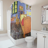 ビンセントヴァンゴッホベッドルームインアレスファインアート シャワーカーテン (インサイチュ)