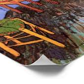 ビンセントヴァンゴッホベッドルームインアレスファインアート ポスター (角)